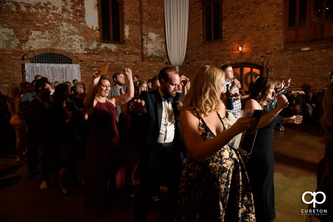New Year&#039;s Eve Wedding at The Old Cigar Warehouse in Greenville,SC - Kristina and Blake