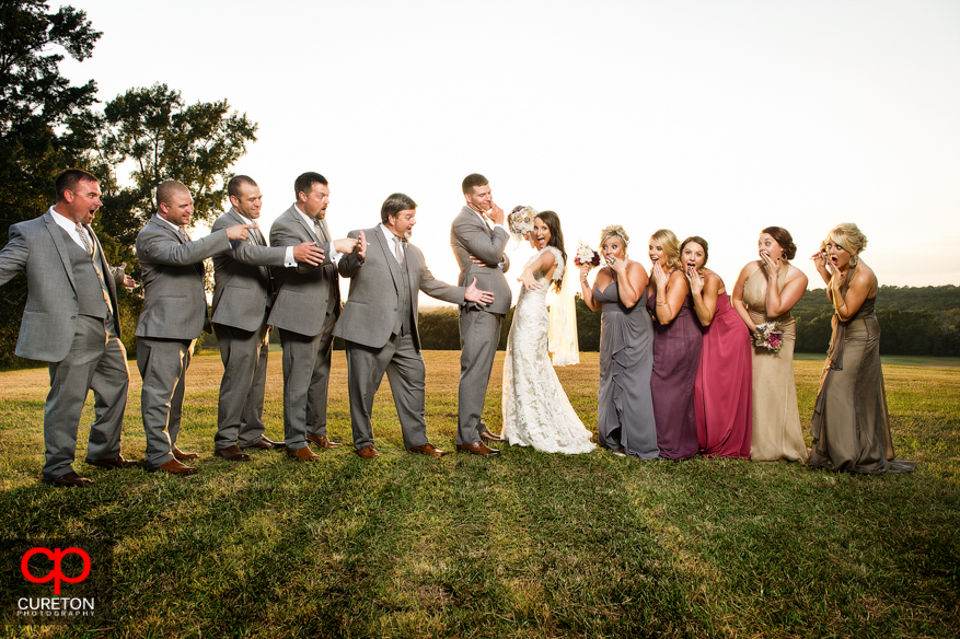 Bridal Party at San Souci Farms in Sumter,SC.