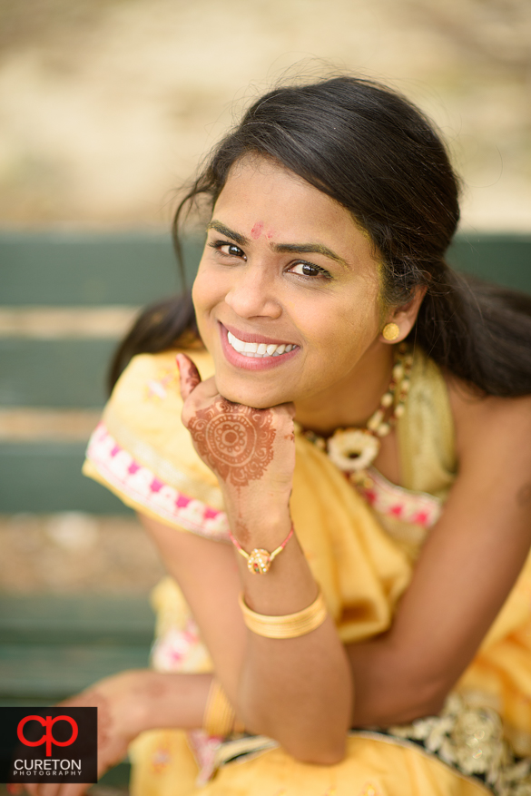 Beautiful Indian bride.