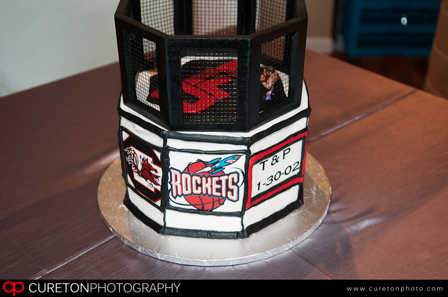 Patrick's awesome groom's cake.