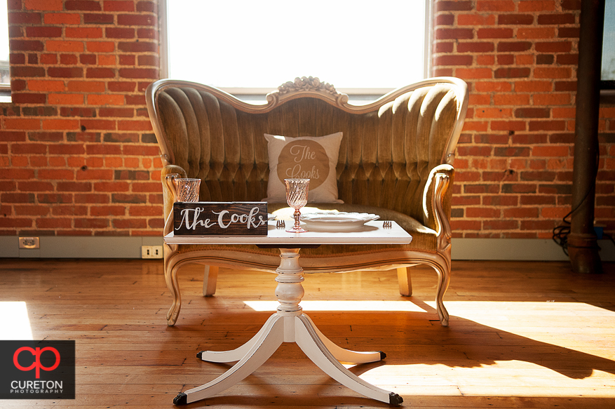 Vintage furniture in the Certus Loft.