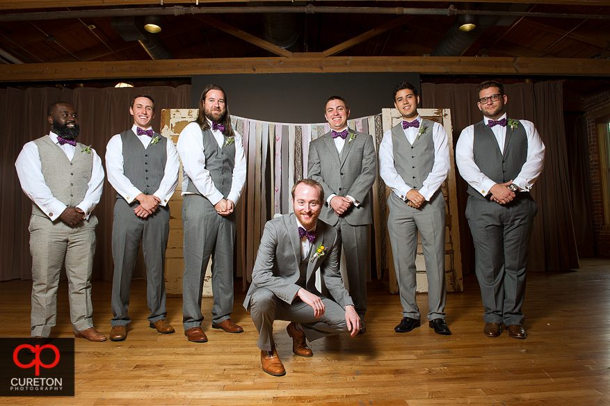 Groom and the groomsmen.