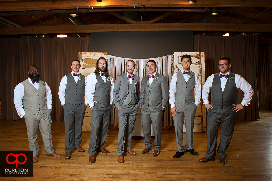 Groom and the groomsmen.