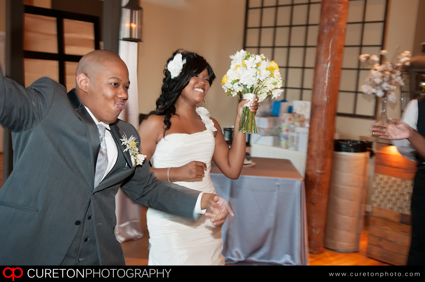 Talisha and Patrick enter The Loom.