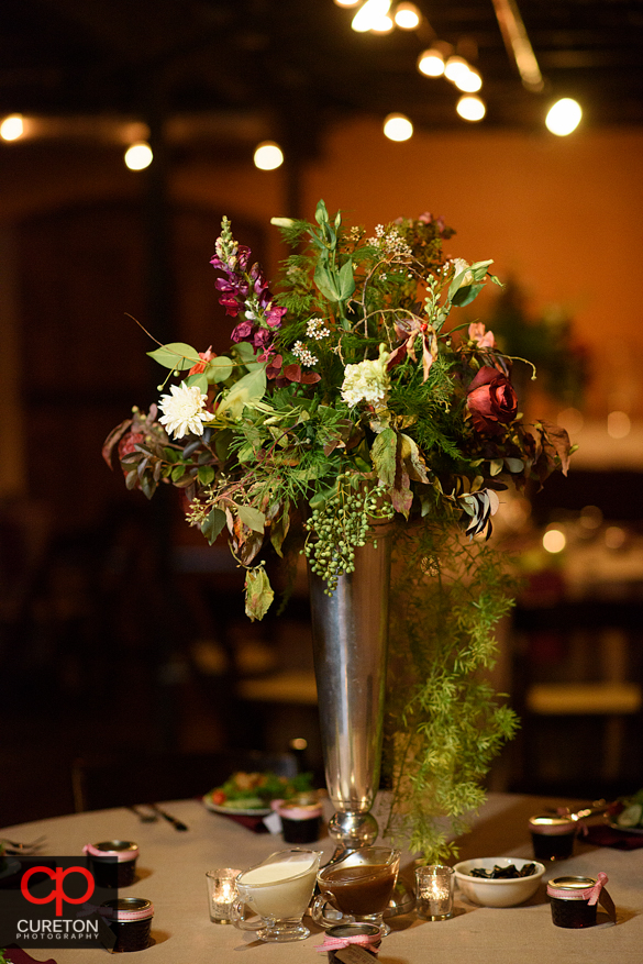 Beautiful flowers at Old Cigar Warehouse.