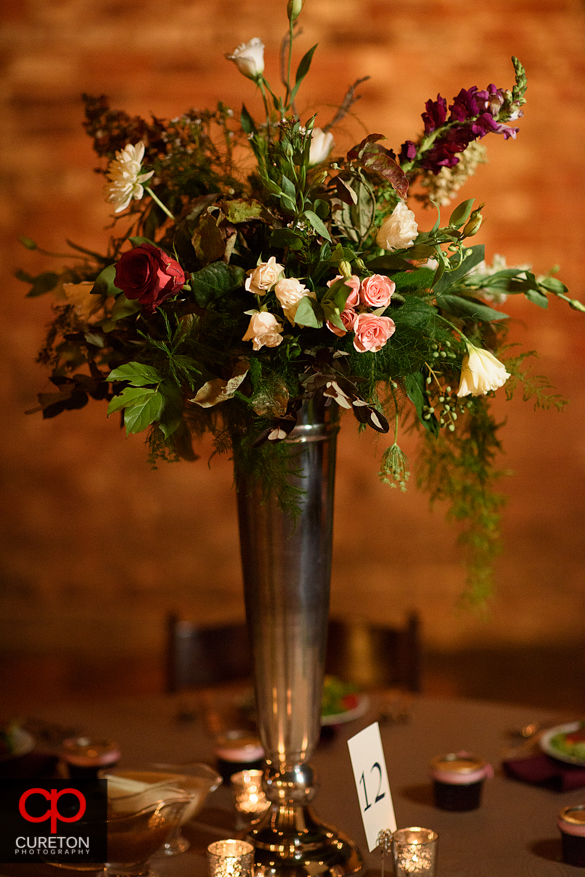 Beautiful flowers at Old Cigar Warehouse.