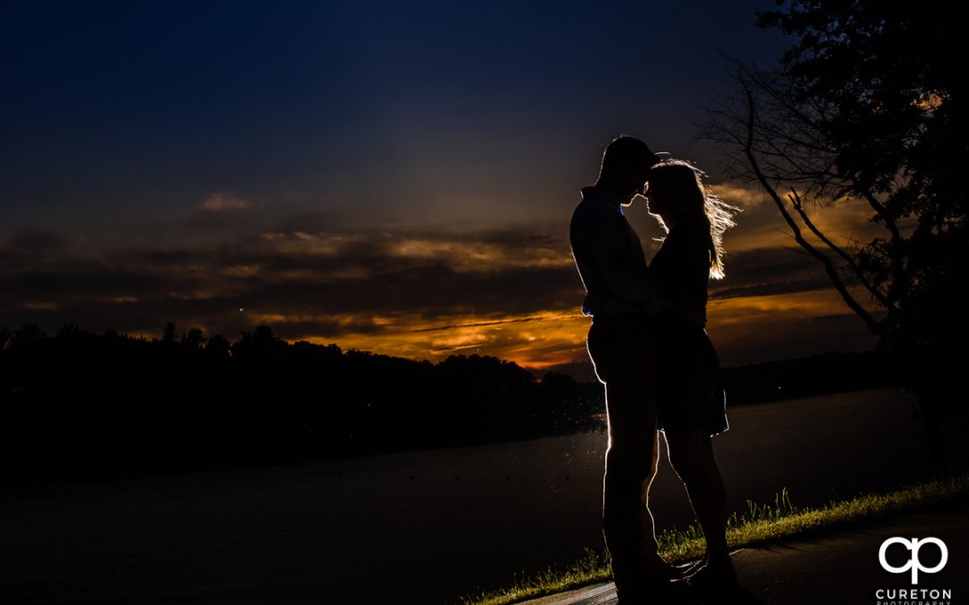 Clemson Botanical Gardens and Lake Engagement Session – Meredith + Eric