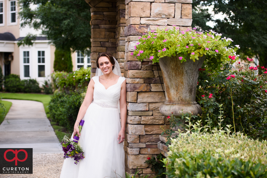 Bride after wedding.