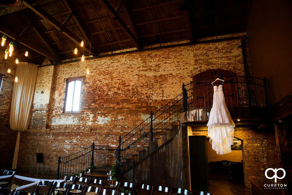 Bride's dress.