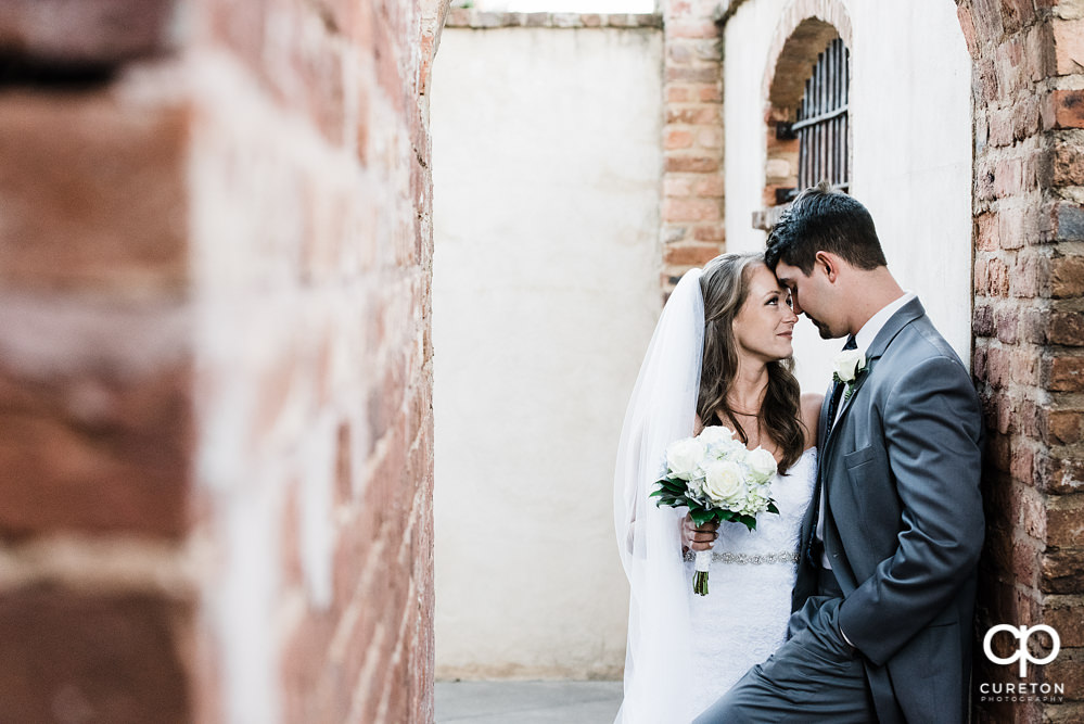 Bride and groom after the wedding.