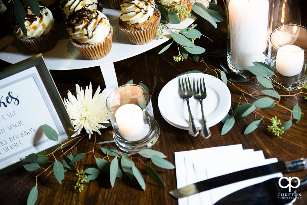 Cake table.