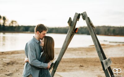 Clemson Lake and Botanical Garden Engagement Session – Kristen + Thomas