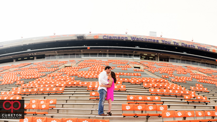 Clemson University Stadium engagement.