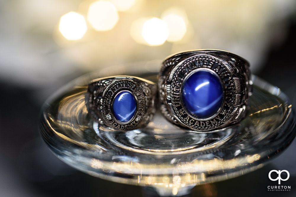 Air Force Academy rings.