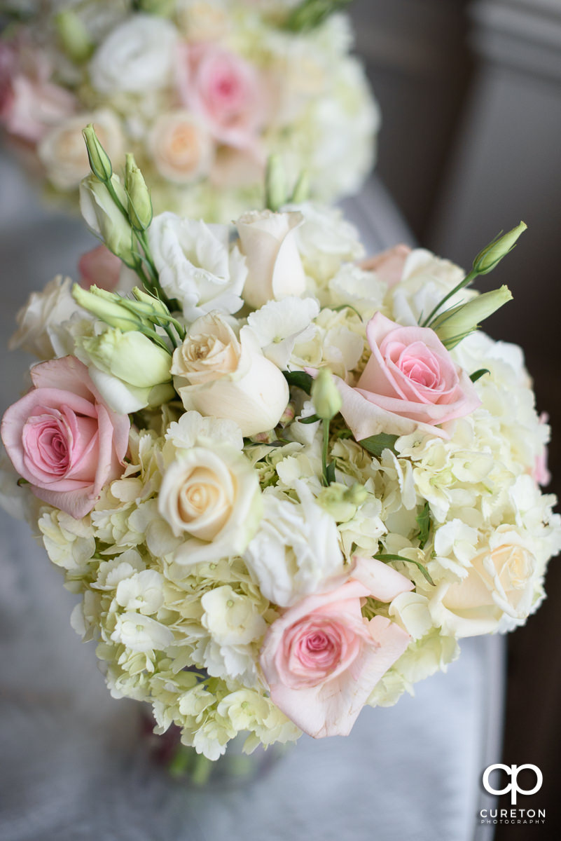 Bridal bouquets.