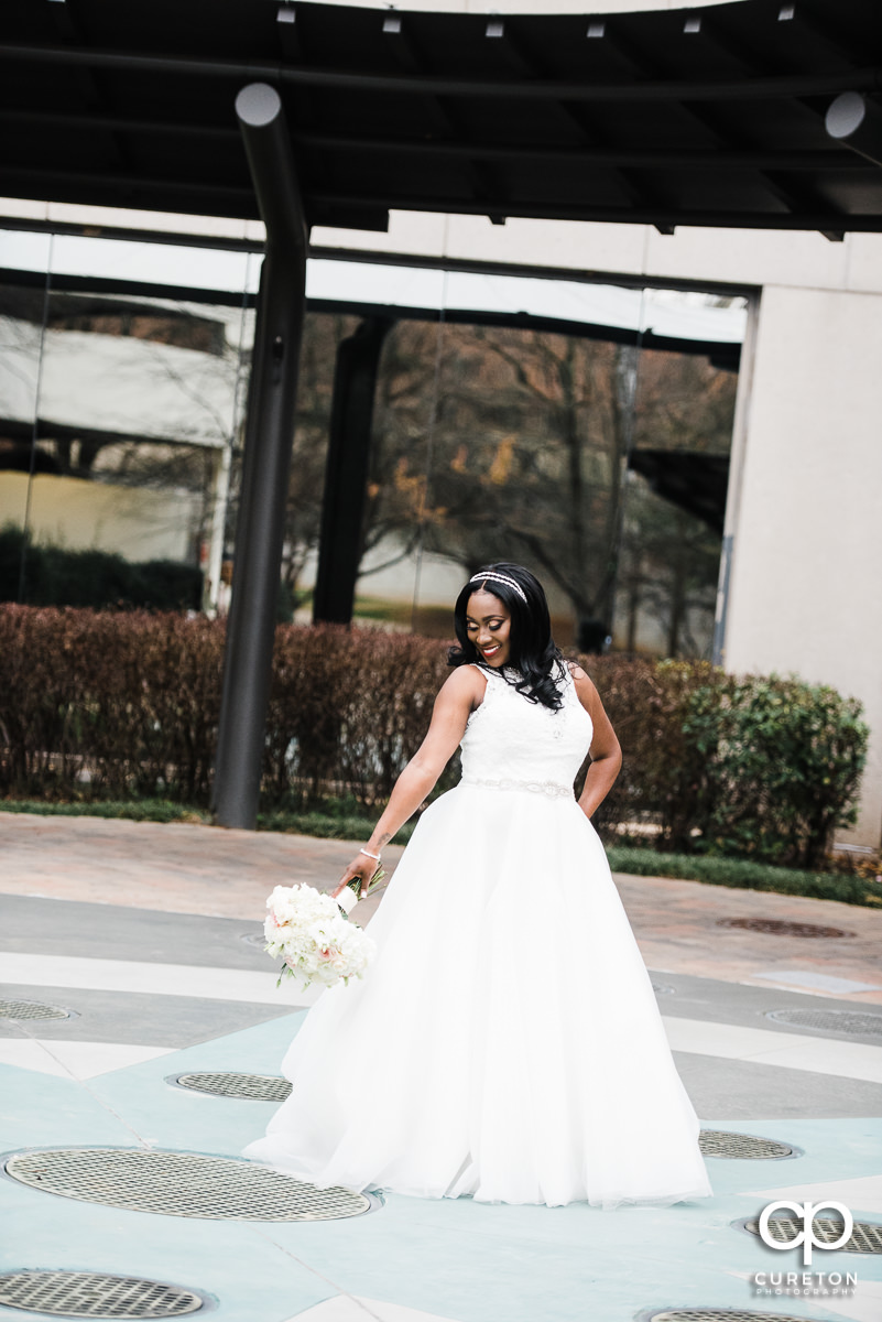 Bride at The Commerce Club.