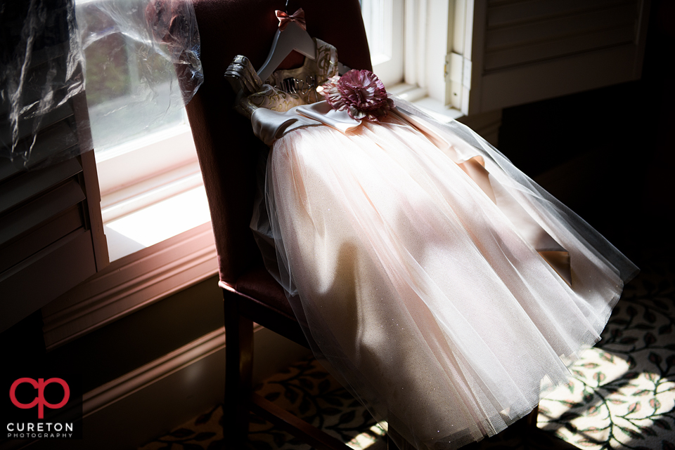 Flower girl dress.