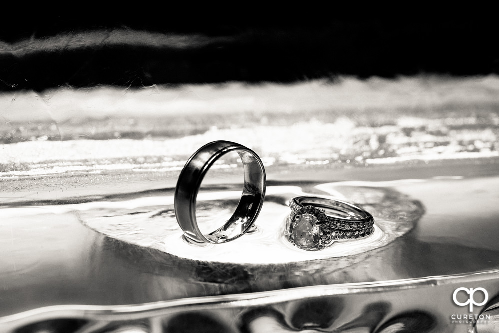 Wedding rings.