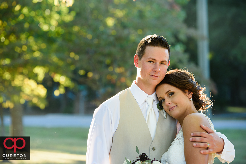 Bride and groom.