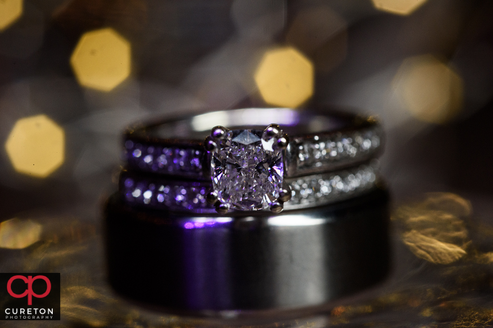 Wedding rings.