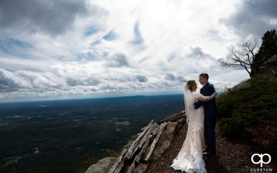 Cliffs at Glassy Chapel Wedding Ceremony | Larkin’s Cabaret Room Reception – Karissa + Markian