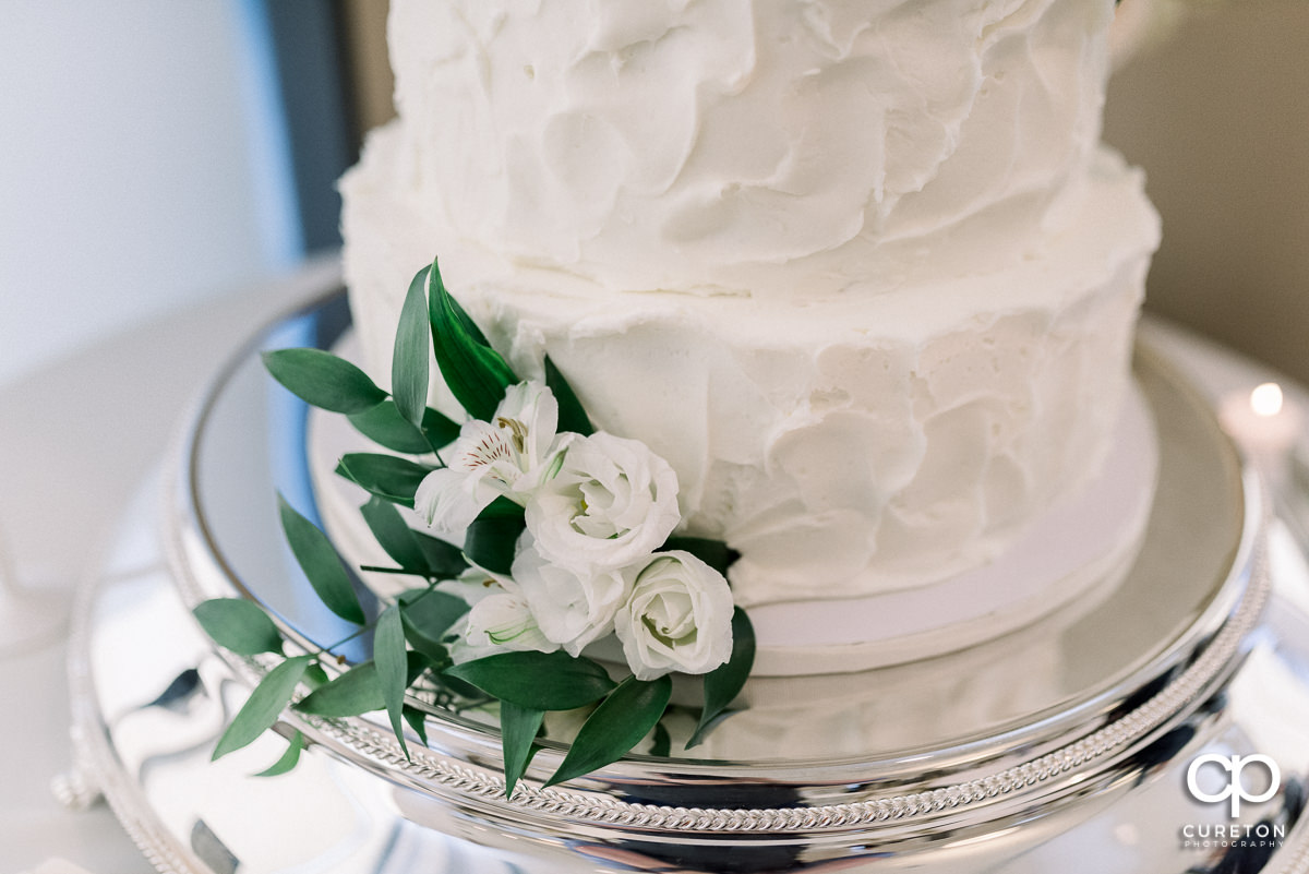 Wedding cake details.