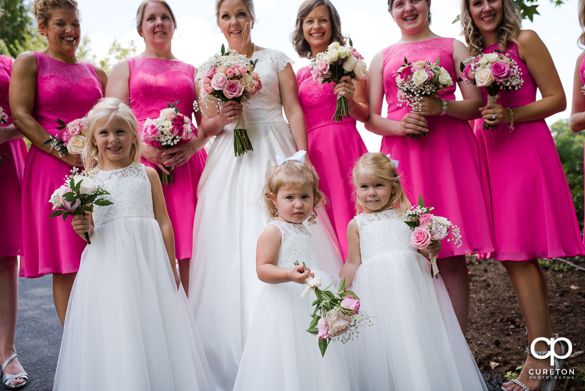 Flower girls.