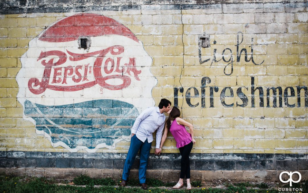Greer City Park Engagement Session – Joanna + Adrian