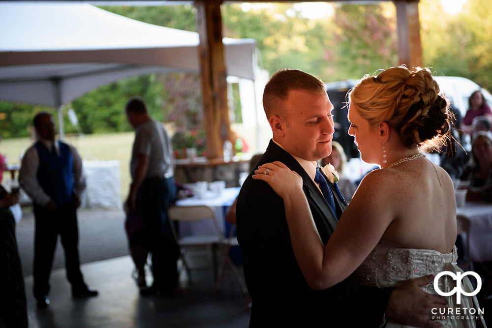 First dance.