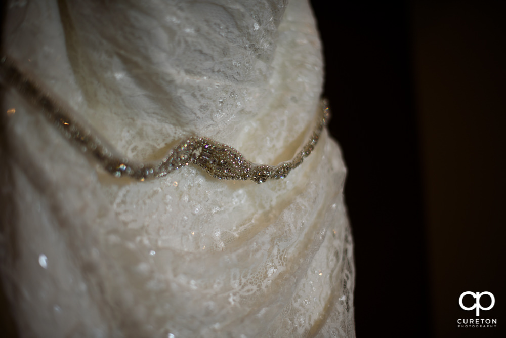 Bride's dress.