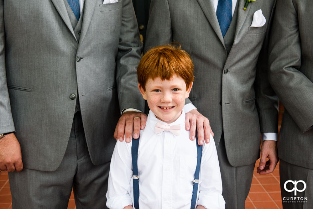 Ring bearer.