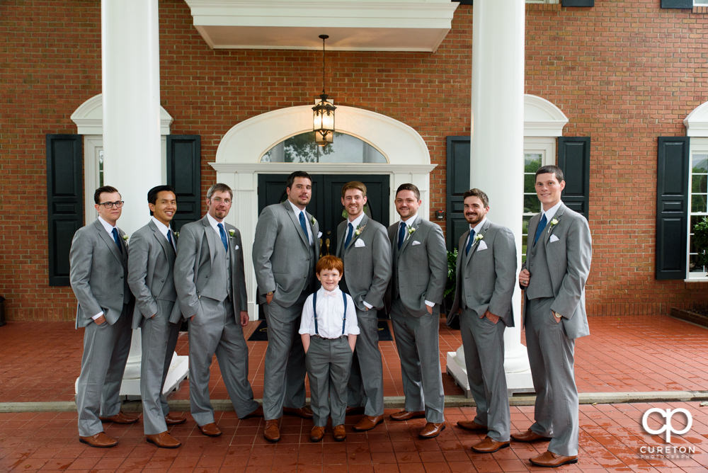 Groom and groomsmen.