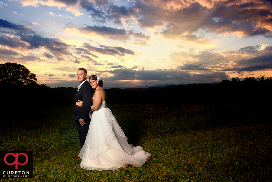 Sunset at Lindsey Plantation.