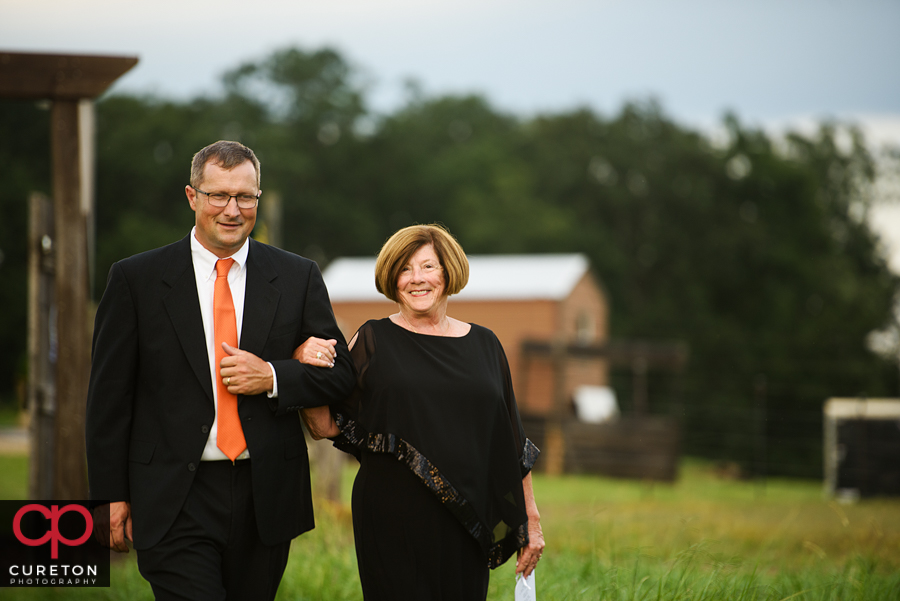 Lindsey Plantation wedding ceremony.