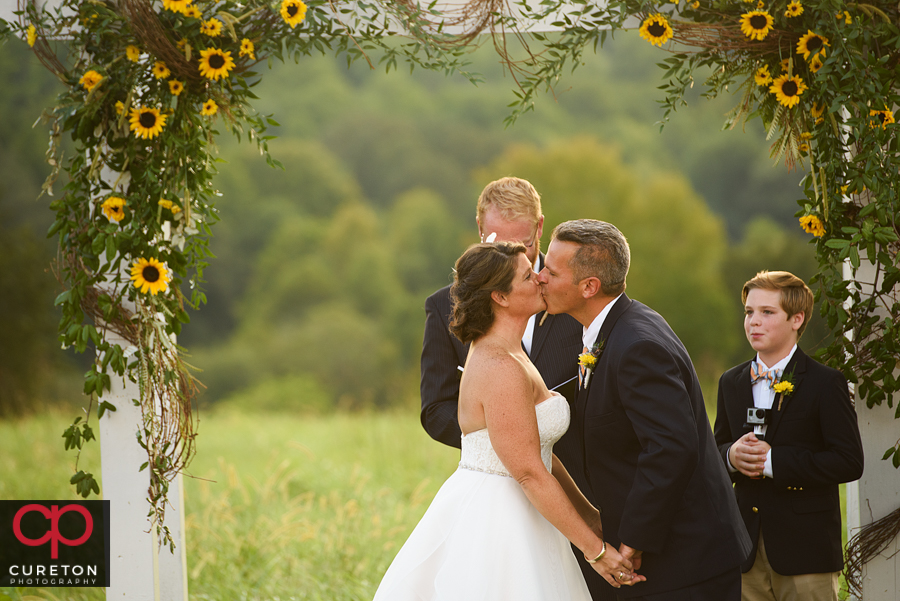 Lindsey Plantation wedding ceremony.