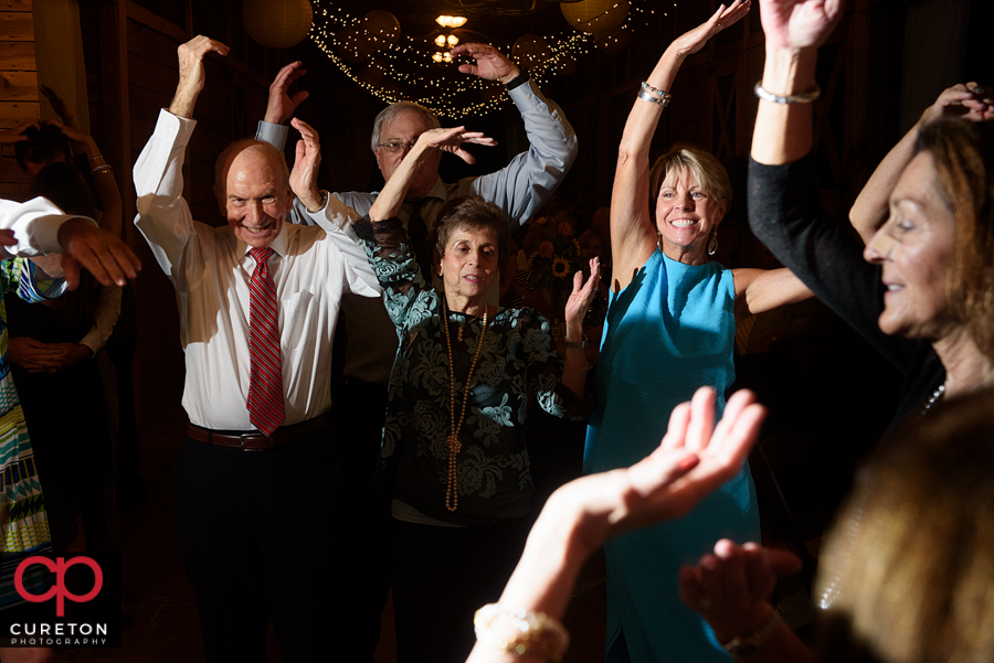 Guests dancing to Pros Only DJ.