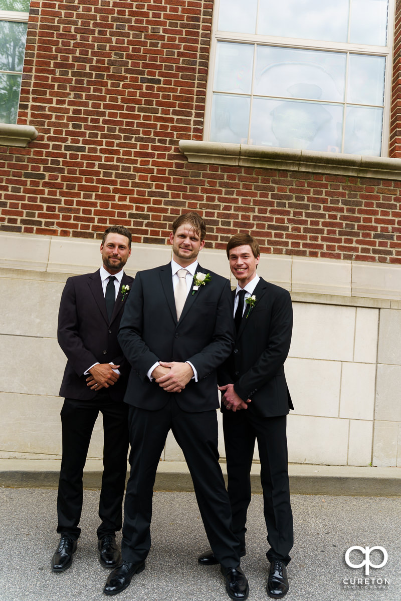 Groom and his groomsmen.