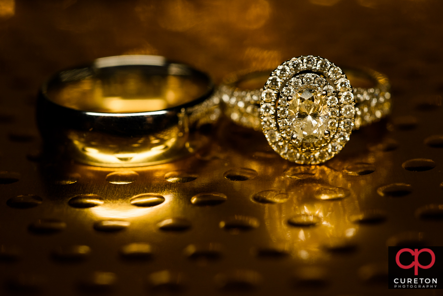 Wedding rings.