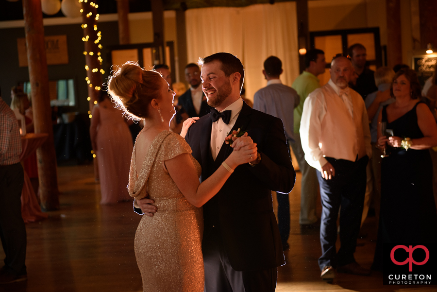 Groom dancing with his sister.