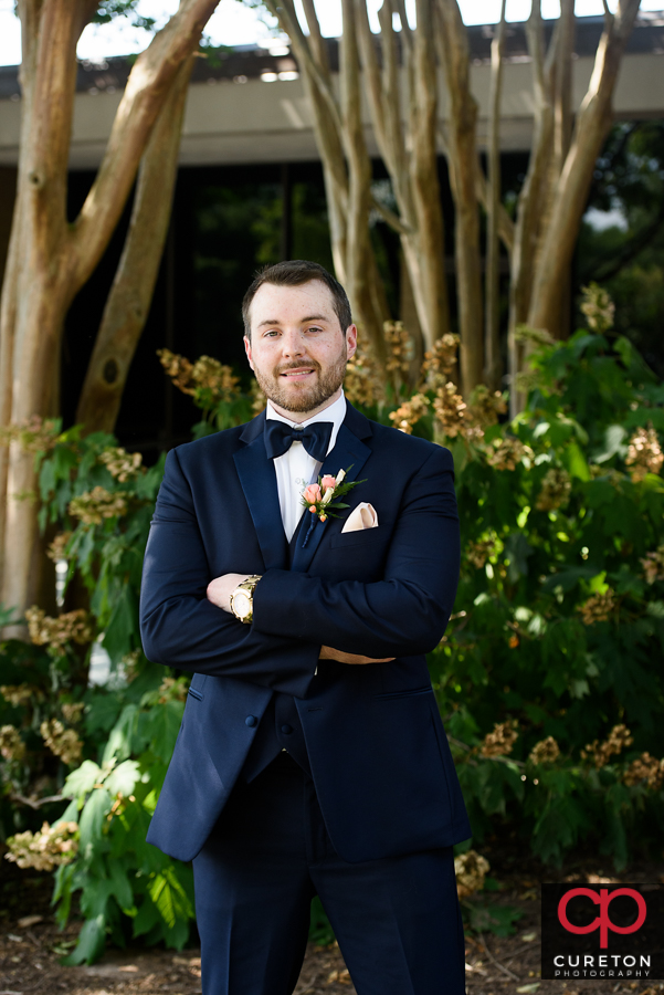 Groom before the wedding.