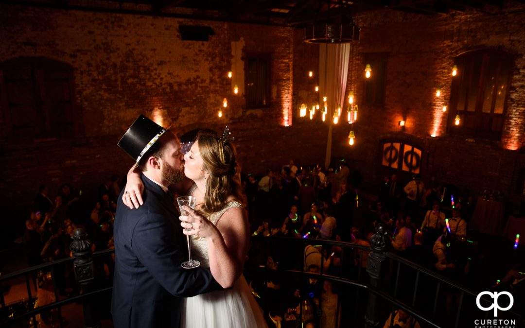 New Year’s Eve Wedding at The Old Cigar Warehouse in Greenville,SC – Kristina and Blake
