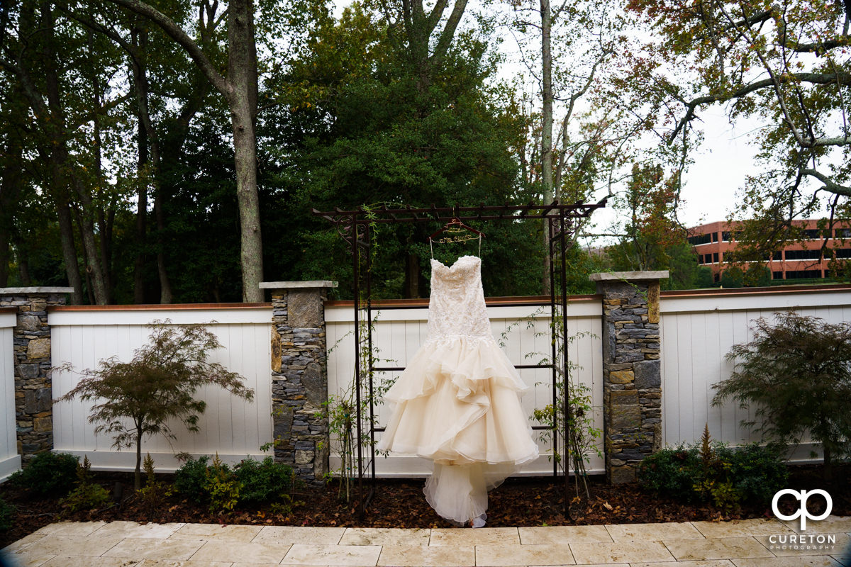 Bridal dress.