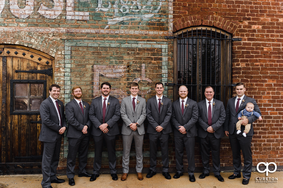 Groom and groomsmen.