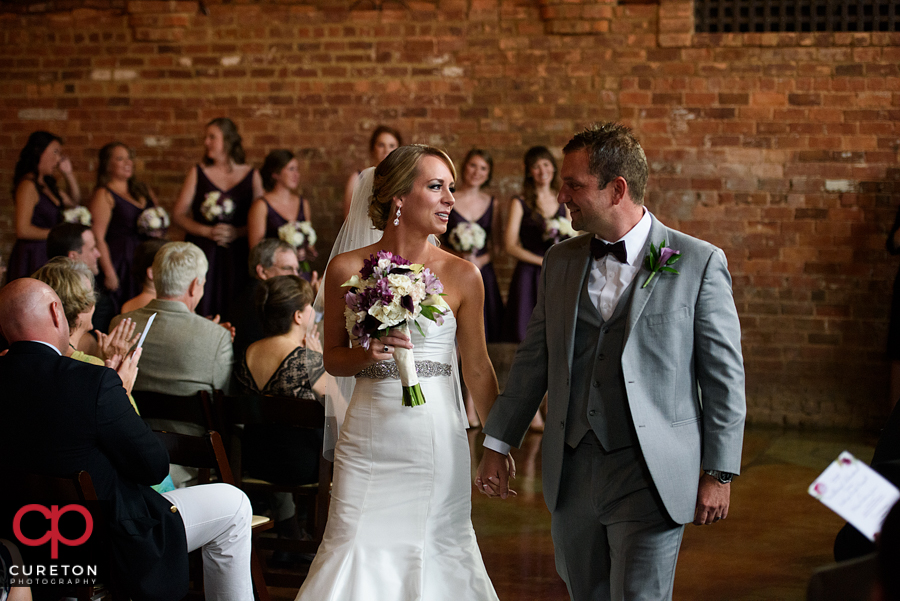 Bride and Groom after the ceremony.