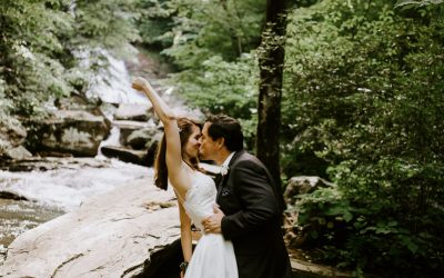 Pearson’s Falls Wedding in Saluda,NC – Ashley + Tripp