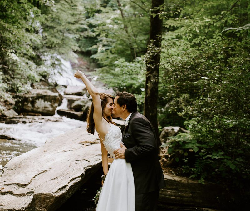 Pearson’s Falls Wedding in Saluda,NC – Ashley + Tripp