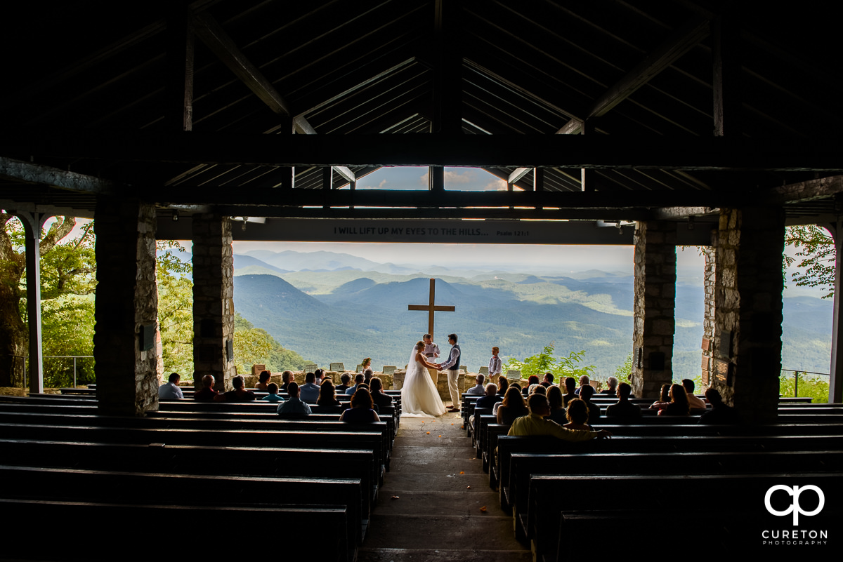 Pretty Place wedding ceremony.