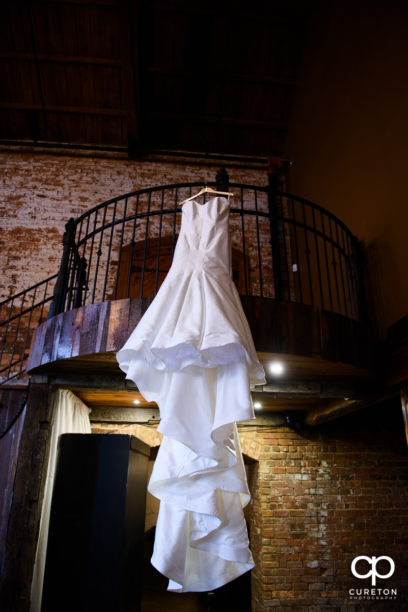 Bride's dress.