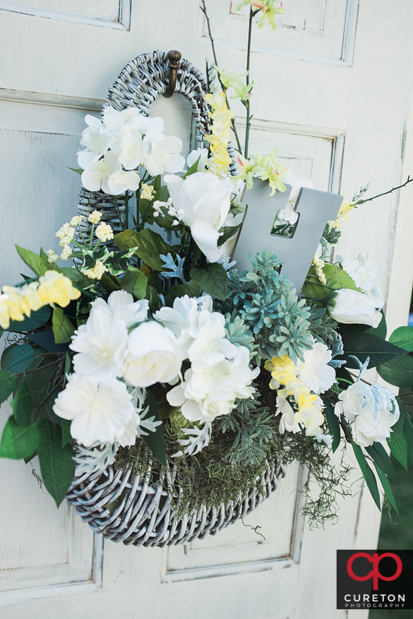 Beautiful rustic wedding decor.