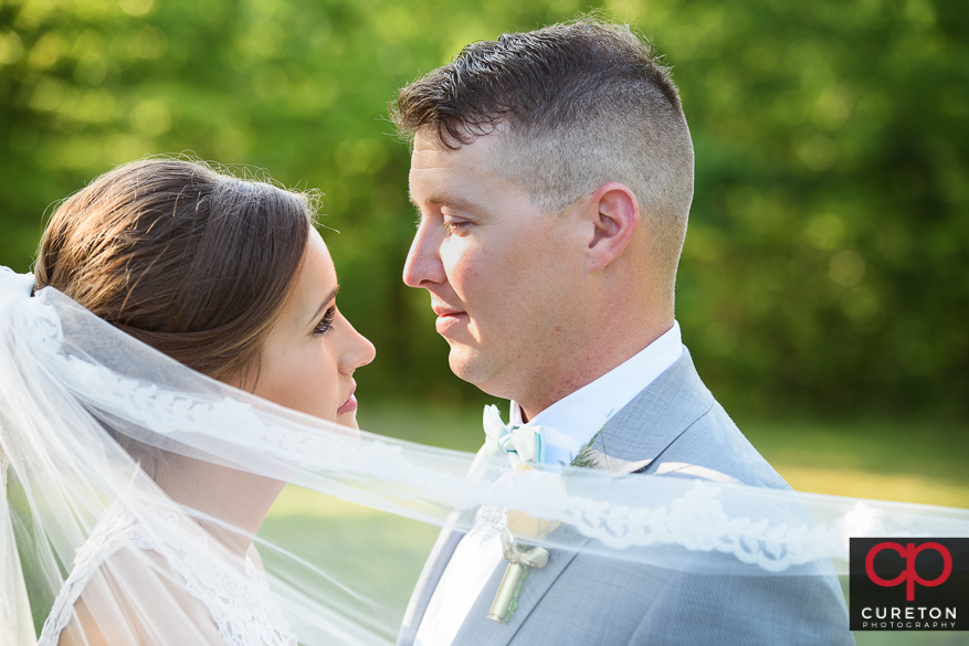 Bride and groom.